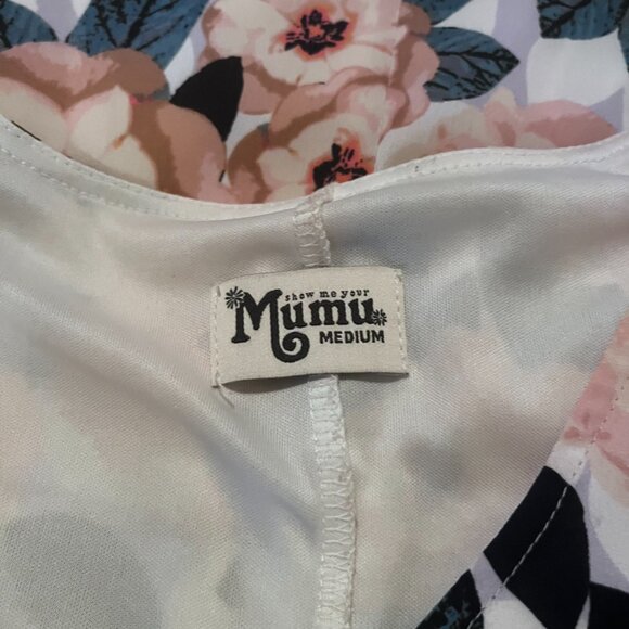 NWOT Show Me Your MuMu Women's Multi Color Floral Dress Size M - Picture 3 of 3